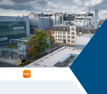 Aufnahme Industriegebäude von oben