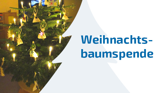 Weihnachtsbaum mit Grafik
